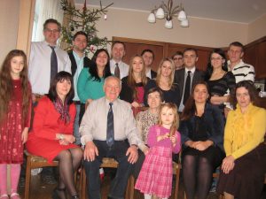 Kalėdų šventė gausioje Stepankevičių šeimoje