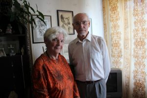 Juozas Kundrotas su žmona Regina