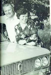 1976 m. Zenonas su žmona Veronika