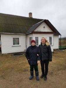 Birutė Misiūnienė su mama Gene Makūniene