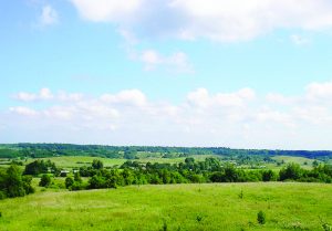 Bajorų kaimo slėnis