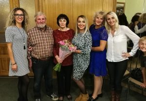 Marytė pasakoja, kad dirbant pašte talkino visa šeima – dukros Jolita, Sandra, Rūta, Aušra bei vyras Gediminas