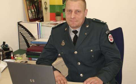 Paskirtas naujas Vilniaus apskrities vyriausiojo policijos komisariato Elektrėnų policijos komisariato viešosios tvarkos skyriaus prevencijos poskyrio Vievio policijos nuovados viršininkas