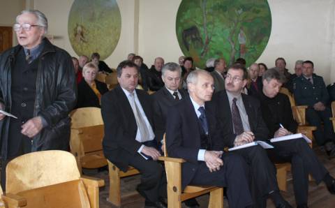 Seniūnijų  sueigose