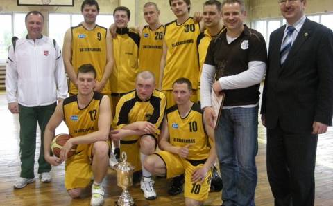 Krepšinio taurės 2010 nugalėtojai – Centauro komanda
