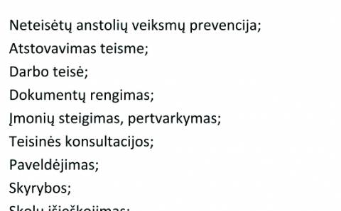 Teisiniai sprendimai