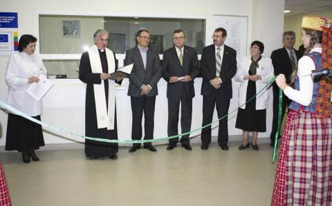 Elektrėnų ligoninėje – darbų pabaigtuvės
