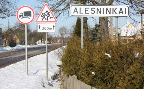 Alesninkuose įsivyravo ramybė