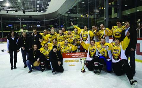 Lietuvos ledo ritulio čempionas – Elektrėnų sporto centras-Poseidonas