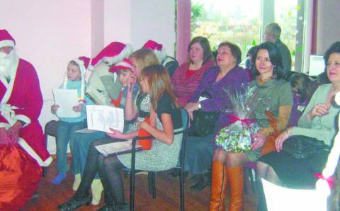 Vievio vaikų dienos centro kalėdinis džiaugsmas