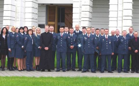 Elektrėnų policijos komisariate  paminėta Angelų Sargų diena – Policijos šventė