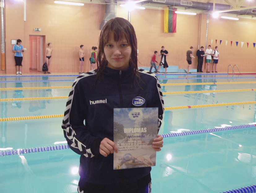 Elektrėnų plaukikai varžėsi dėl Kauno plaukimo mokyklos taurės