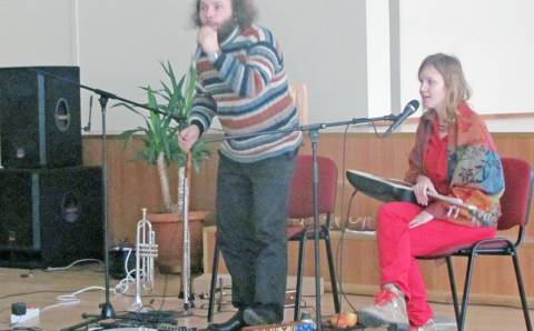 „Ąžuolyną“ aplankė muzika ir poezija