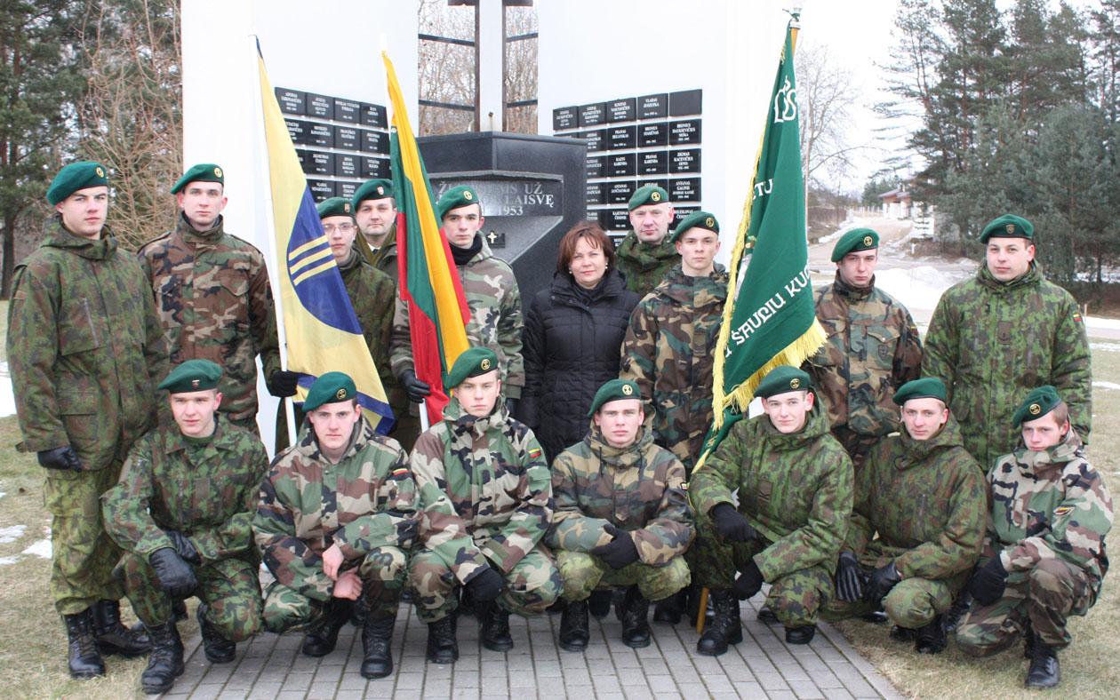 Krašto apsaugos ministrė kvietė elektrėniečius tarnauti Lietuvai