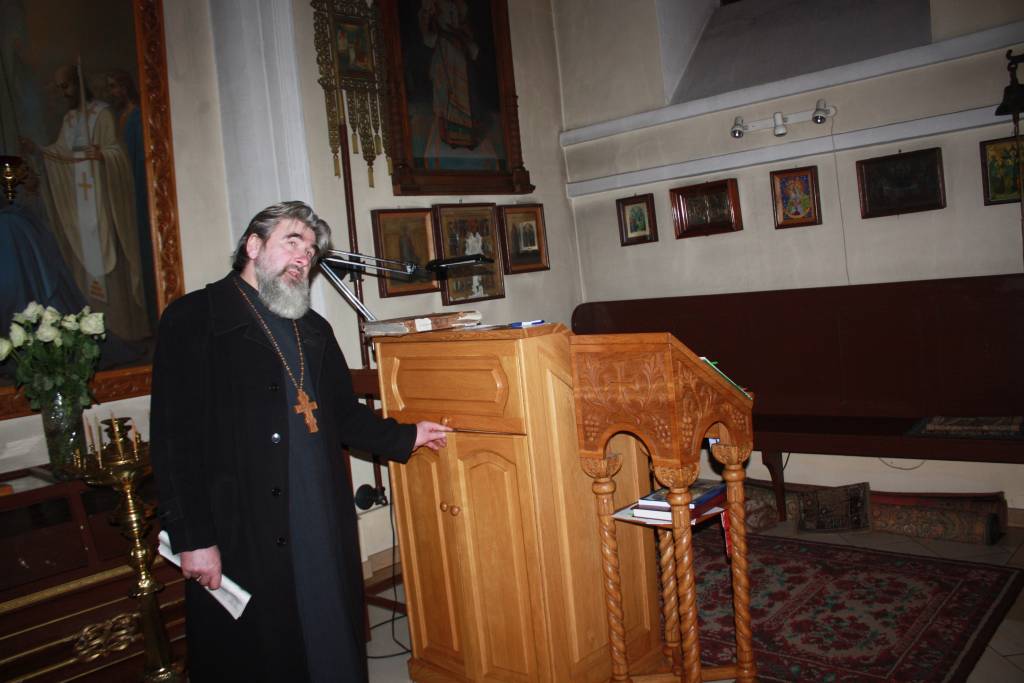 Svečiuose pas tėvą Venjaminą