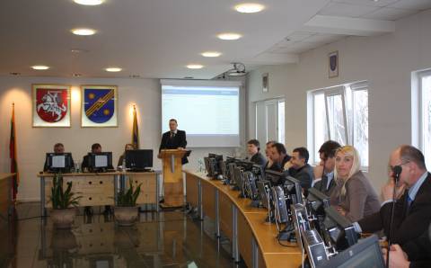 Naujienos iš paskutiniojo 2014 metų savivaldybės tarybos posėdžio