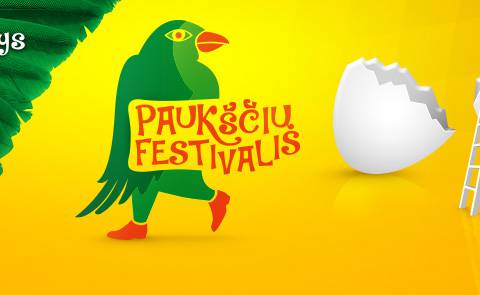 Pirmą kartą „sučiulbės“ Paukščių festivalis