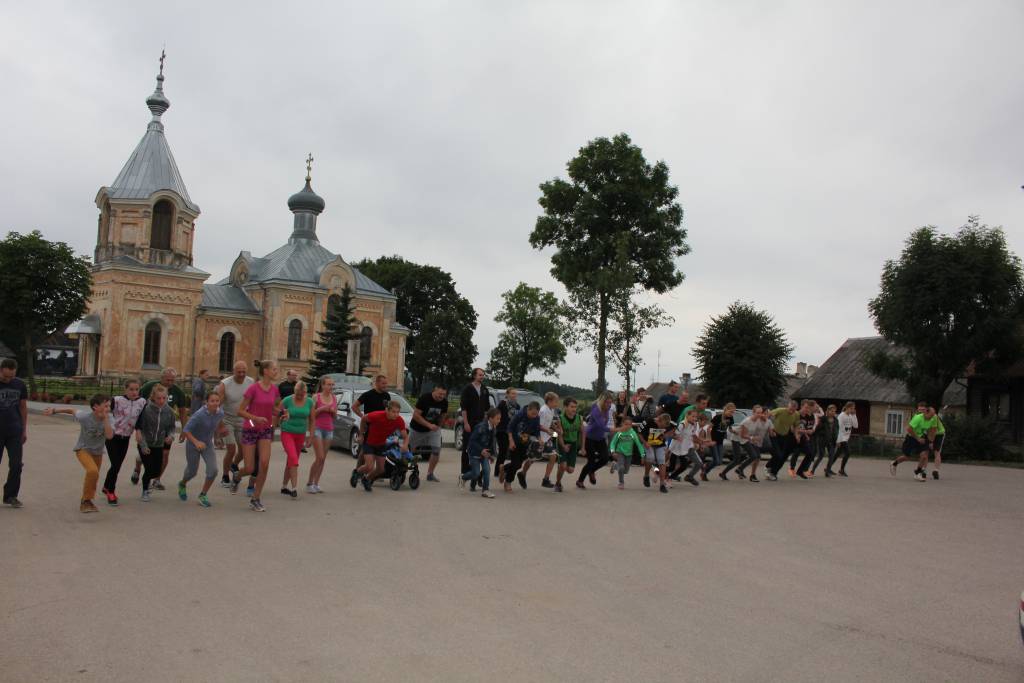 Bėgimo Semeliškių festivalyje Šv. Roko garbei istorija