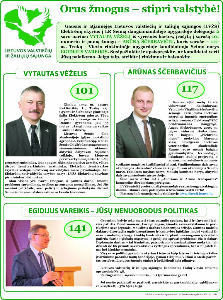 Orus žmogus – stipri asmenybė