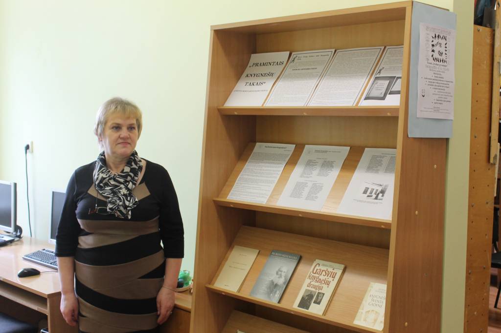 Darbas bibliotekoje skatina tobulėti. Beižionių bibliotekininkė