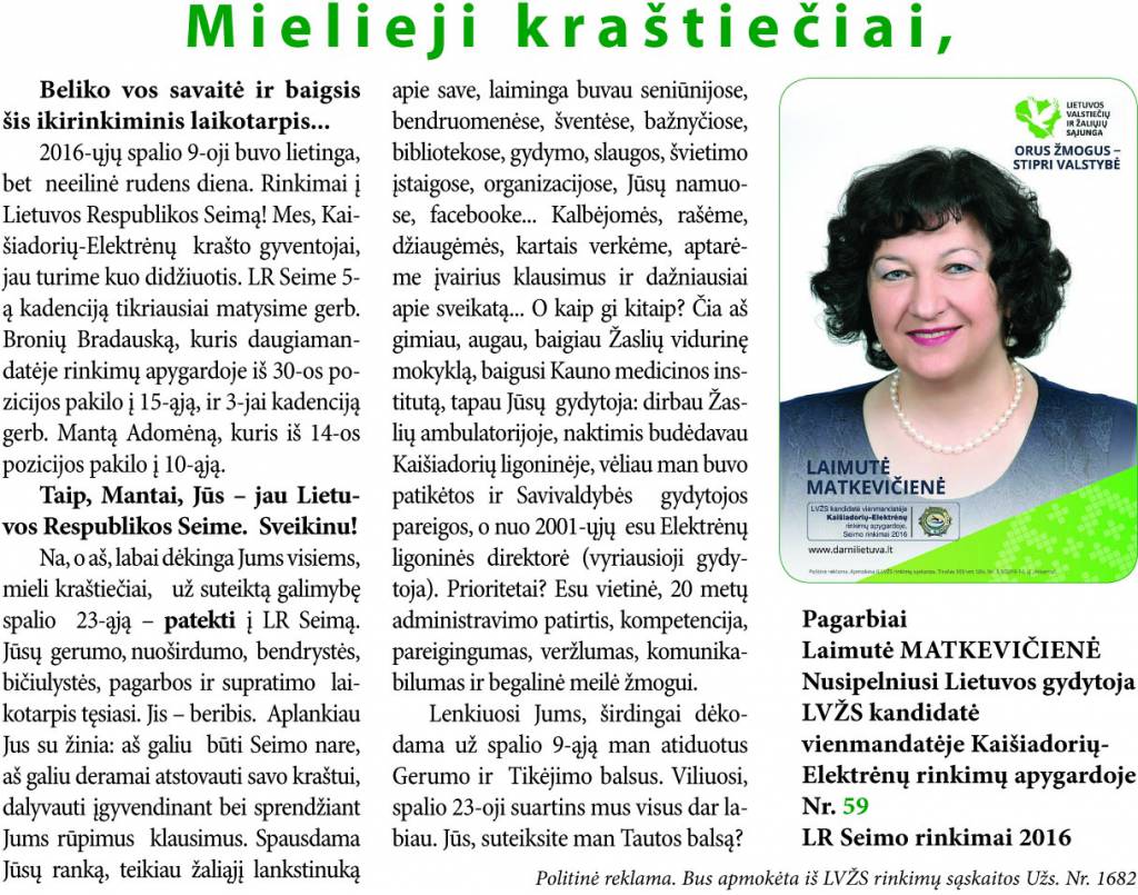 L. Matkevičienė