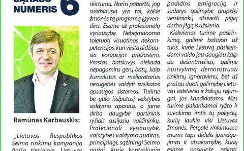 Esame už profesionalų vyriausybę