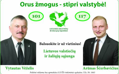 Balsuokite už vietinius!