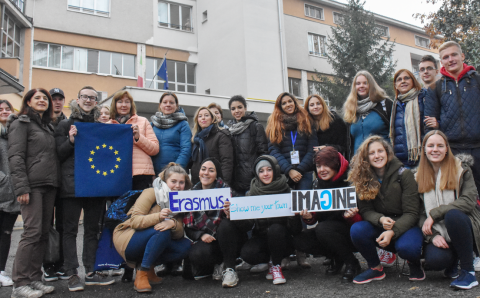 Tarptautinis Erasmus+ projektas IMAGINE –  galimybė pažinti svečias šalis