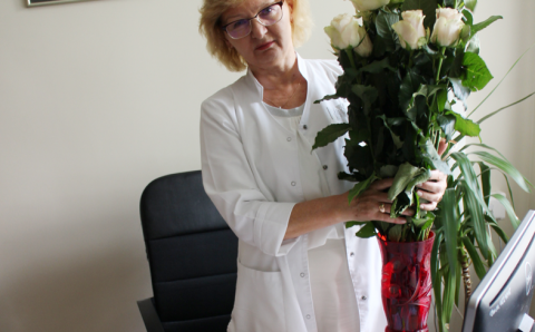 Pacientų padėka neurologei  Irinai Naumčik –  nusipelniusios gydytojos vardas