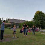 Žaidimai po atviru dangumi sudomino ir vaikus, ir suaugusiuosius