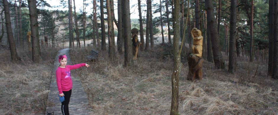 Sutvarkė skulptūrų parką