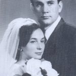 Živilė Izabelė Žilytė-Žeimantienė ir Vytautas Žeimantas. Sutuoktuvių nuotrauka. 1970 metai