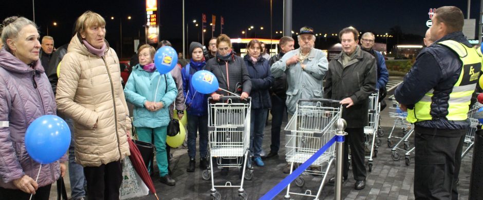 40-oji „Lidl“ parduotuvė duris atvėrė Elektrėnuose