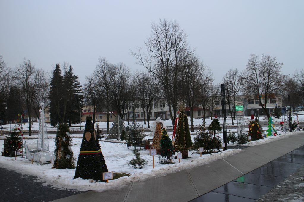 Eglučių parkas kuria šventinę nuotaiką