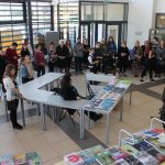 Tradiciškai knygų mugė vyko bibliotekos ir kultūros centro fojė