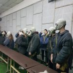 Su dujokaukėmis ir šimtasiūlėmis