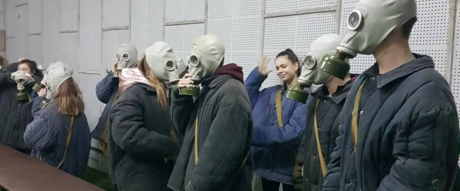 Sovietų bunkeryje Nemenčinės miškuose