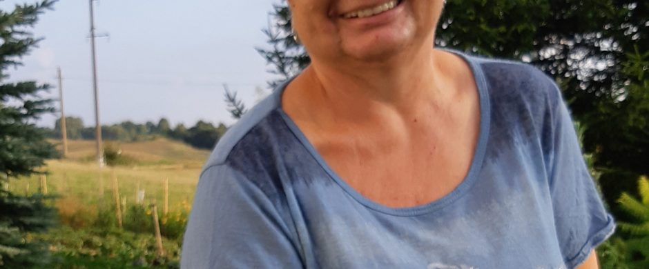Grožėjomės pasakiško grožio ir įspūdingo dydžio jurginu