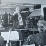 LRT lengvosios muzikos orkestro antrojo dirigento pareigas J. Cechanovičius pradėjo eiti 1985 m.
