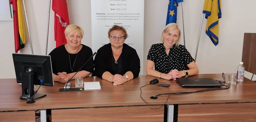 VšĮ Abromiškių reabilitacijos ligoninė tobulina teikiamas paslaugas mažiems pacientams, vykdant Europos kaimynystės priemonės projektą