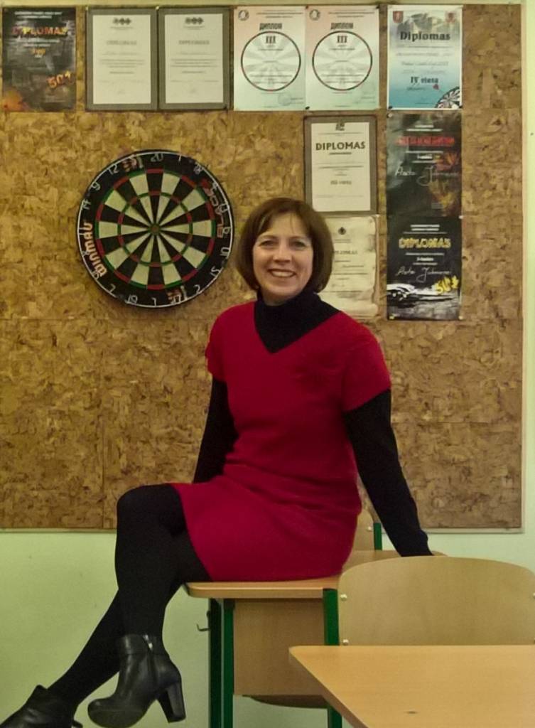 Anglų kalbos mokytoja ir smiginio čempionė Asta Juknienė: gyvenimas yra labai įdomus