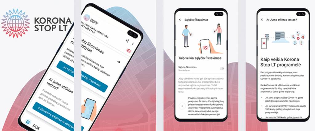 Startuoja nauja mobilioji programėlė „Korona Stop LT“