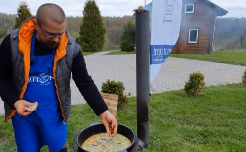 Slapti virėjo Antano žuvienės ingredientai