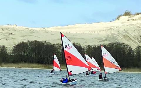 Nidoje vyko Rs sailing jachtų čempionatas ir meistriškumo klinika