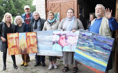 Tapybos pleneras. Lietuvos menininkai garsina Semeliškes