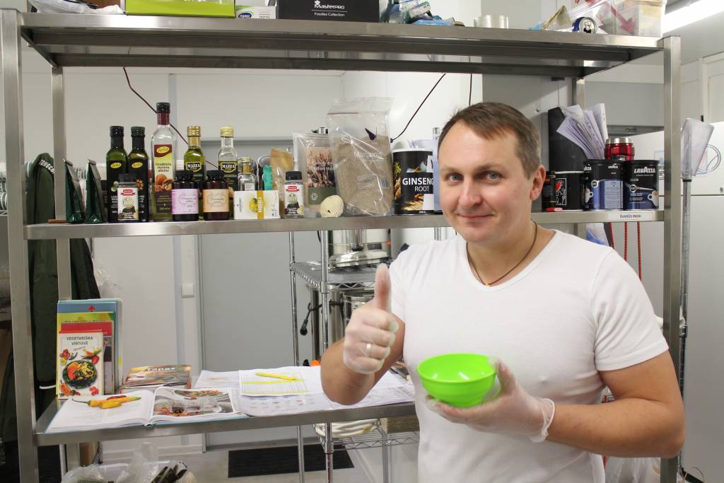 Ernestas Paišys: gaminame geros nuotaikos sriubas