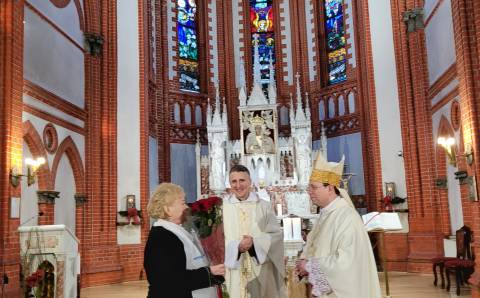 Vyskupas Algirdas Jurevičius: tarnystė su džiaugsmu  yra mano vyskupiško herbo šūkis