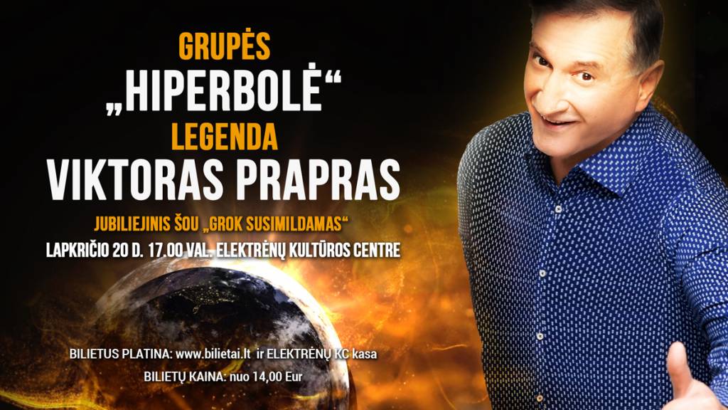 Viktoro Prapro jubiliejinis šou