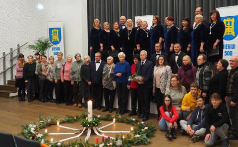 Mažosios kultūros sostinės keliavo „Advento keliu“