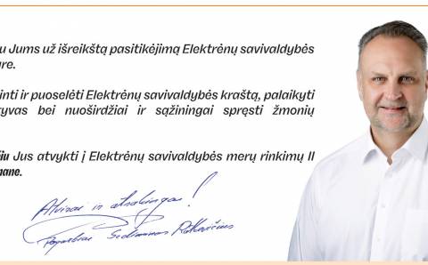 ELEKTRĖNŲ SAVIVALDYBĖS ADMINISTRACIJOS DIREKTORIUS GEDIMINAS RATKEVIČIUS  KADENCIJOS APŽVALGA IR SVARBIAUSI KLAUSIMAI